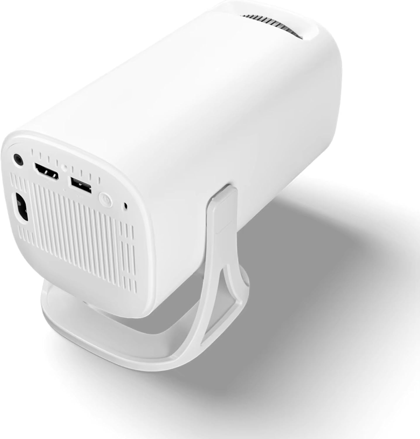 Mini proiettore, proiettore 4K ultra HD con Android 11.0 WiFi 6 BT 5.0, Proiettore 1080P Full HD Supporta Correzione, 180° Rotabile Proiettore per Telefono//PC/TV Box